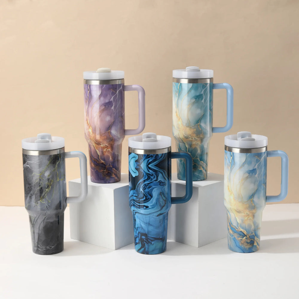 Pristine drinkware, serene moments.