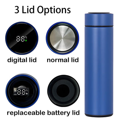 Smart Temperature Display Flask – Double Wall Insulated Stainless Steel Bottle