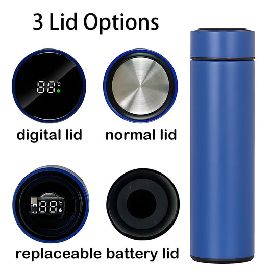 Smart Temperature Display Flask – Double Wall Insulated Stainless Steel Bottle