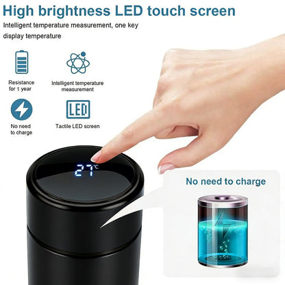 Smart Temperature Display Flask – Double Wall Insulated Stainless Steel Bottle