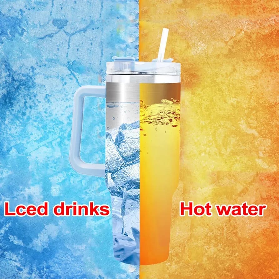 1.2L Insulated Stainless Steel Flask – Large Capacity Thermal Water Bottle