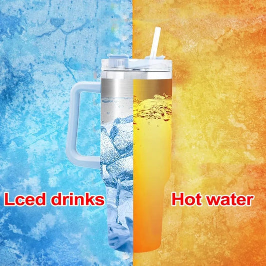 1.2L Insulated Stainless Steel Flask – Large Capacity Thermal Water Bottle